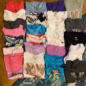 Girls 5T/XS tshirt and tank bundle